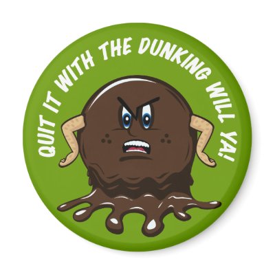 Angry Cookie Magnet by Iantos_Place
