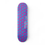 Angry Crew - Magenta / Cyan skateboards