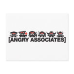 Angry Crew Postcard