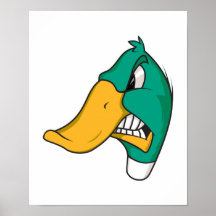 angry duck posters