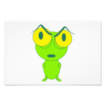 Angry frog cartoon photograph
