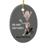 Angry Goblin Door Hanger