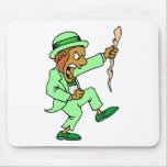 Angry Leprechaun mousepads