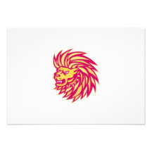 Angry Lion head Announcement