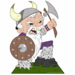Angry Little Viking photo sculptures