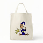 Angry Male Witch Canvas Bags