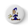 Angry Male Witch Pinback Buttons
