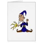 Angry Male Witch Card