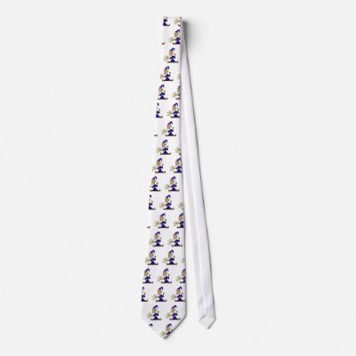 Angry Male Witch Neck Tie by triplegoddess