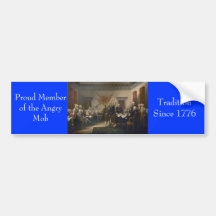 Angry Mob Bumper Sticker