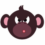 Angry Monkey pin photo sculptures