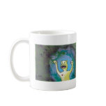 Angry Monster with Heart - fun unique original art Mugs