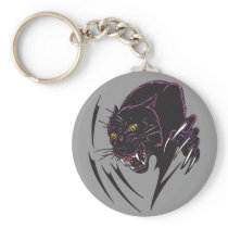 Angry Panther Keychains