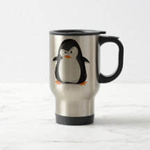 Angry Penguin Coffee Mug
