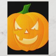 Angry Pumpkin Full Color Flyer