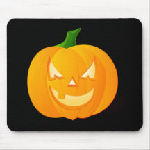 Angry Pumpkin Mouse Mats