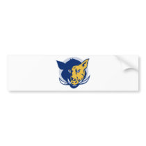 angry razorback wild pig hog boar head bumper stickers