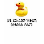 Angry Rubber Ducky t-shirts