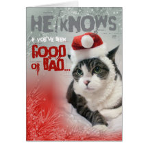 Angry Santa Christmas Card
