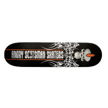 Angry Scotsman Skater Skate Board Deck