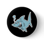 angry shark buttons