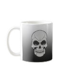 Angry Skull: Vector Illustration: Coffee Mug