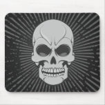 Angry Skull: Vector Illustration: Custom Mousepad