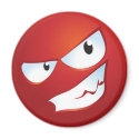 Angry Smile magnets