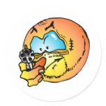 Angry smiley stickers