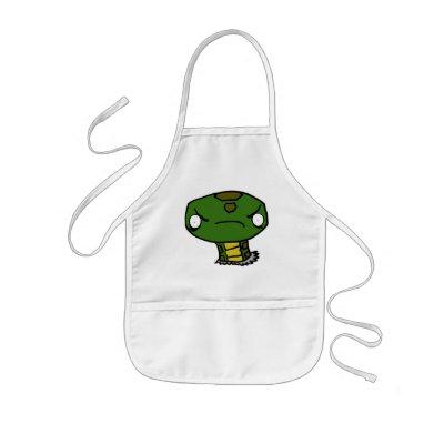 Angry Snake Apron by angryanimals