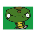Angry Snake Post Card