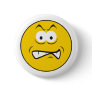 Angry Snarling Smiley Face Button