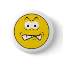 Angry Snarling Smiley Face buttons