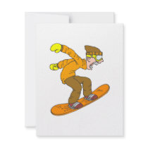 Angry Snowboarder