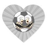 angry soccer ball sticker
