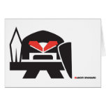 Angry Spaniard Greeting Card