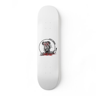 Angry Squirrel Logo Skateboard by Softproduct