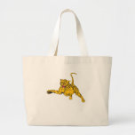 Angry Tiger Canvas Bags