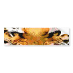 Angry Tiger - Eyes of Tiger bumper stickers