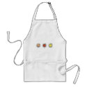 Angry vegetables apron