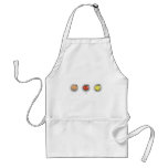 Angry vegetables apron