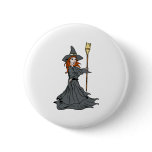 Angry Witch Button