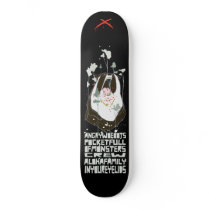 Angry Woebots "Pocket Full of Monsters" Skate Boards