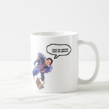 angryflyingmonkey, Don't make the flying monkey... Mugs
