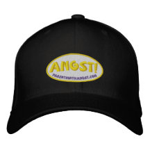 ANGST flexifit Wool Cap Embroidered Hat