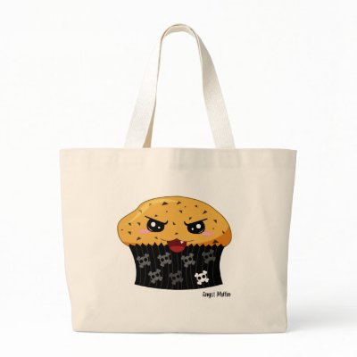 Angst Muffin Canvas Bag by creampufart
