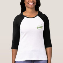 AnGST! on pocket area Tshirts