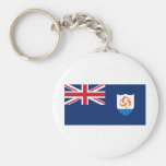 Anguilla Flag AI Key Chains
