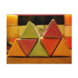angular colour isoceles pleez postcards