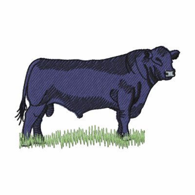 Angus Bull Polo Shirt by ZazzleEmbroidery